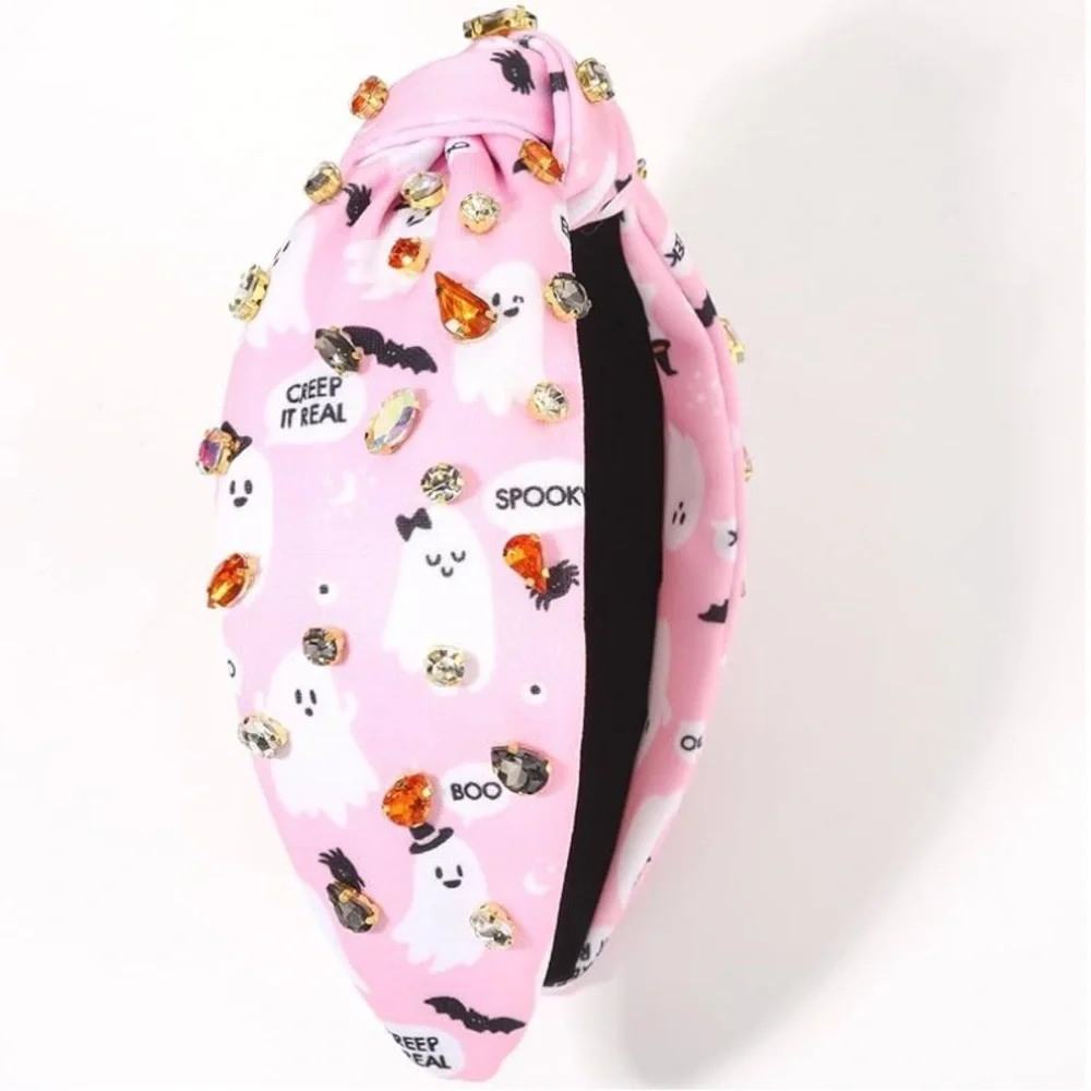 Pink Ghost Headband